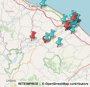 Mappa Via Cesare Pavese, 61025 Montelabbate PU, Italia (9.567)