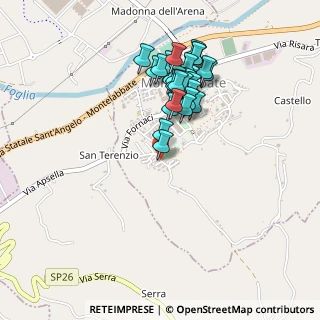 Mappa Via Cesare Pavese, 61025 Montelabbate PU, Italia (0.42963)