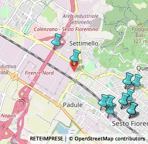 Mappa Via Antonio Fogazzaro, 50019 Sesto Fiorentino FI, Italia (1.46143)