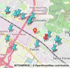 Mappa Via Antonio Fogazzaro, 50019 Sesto Fiorentino FI, Italia (1.266)