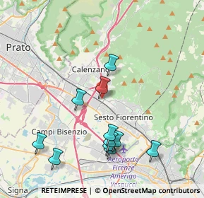 Mappa Via Antonio Fogazzaro, 50019 Sesto Fiorentino FI, Italia (4.16636)