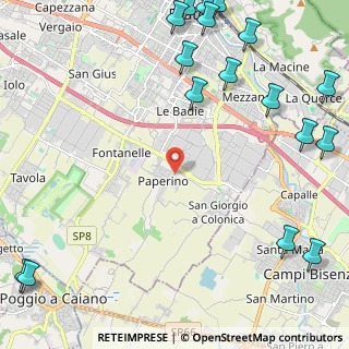 Mappa Via Como, 59100 Prato PO, Italia (3.53176)