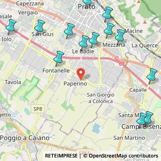 Mappa Via Como, 59100 Prato PO, Italia (3.11385)