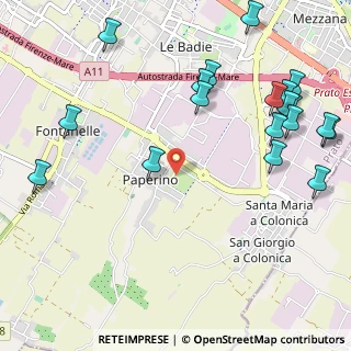 Mappa Via Como, 59100 Prato PO, Italia (1.42789)
