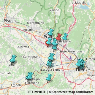 Mappa Via Como, 59100 Prato PO, Italia (9.4215)