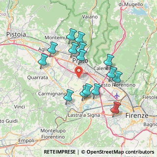 Mappa Via Como, 59100 Prato PO, Italia (6.67267)
