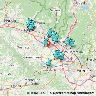 Mappa Via Como, 59100 Prato PO, Italia (6.73625)