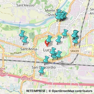 Mappa Corte Portici, 55100 Lucca LU, Italia (1.069)