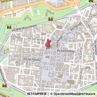 Mappa Piazza del Salvatore, 7, 55100 Lucca, Lucca (Toscana)