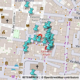 Mappa Piazza del Salvatore, 55100 Lucca LU, Italia (0.02593)