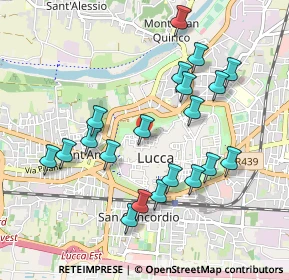 Mappa Via Santa Maria Corteorlandini, 55100 Lucca LU, Italia (0.984)