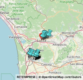 Mappa Via Santa Maria Corteorlandini, 55100 Lucca LU, Italia (12.587)