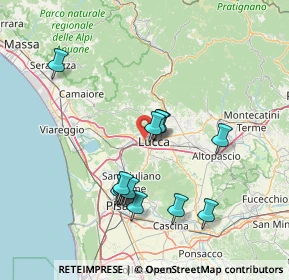 Mappa Via Giacomo Matteotti, 55100 Lucca LU, Italia (14.31692)