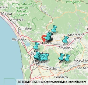 Mappa Via Giacomo Matteotti, 55100 Lucca LU, Italia (10.54053)