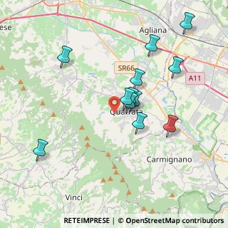 Mappa Via Magenta, 51039 Quarrata PT, Italia (3.67667)