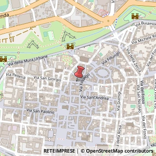Mappa Via San Giorgio, 9, 55100 Lucca, Lucca (Toscana)