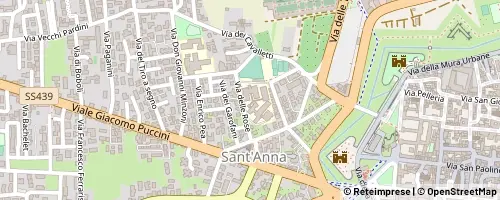Mappa Lucca