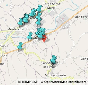 Mappa Via Montali, 61025 Montelabbate PU, Italia (1.863)