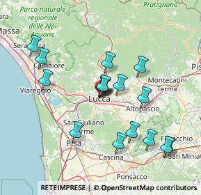 Mappa Piazza S. Pietro Somaldi, 55100 Lucca LU, Italia (13.98529)