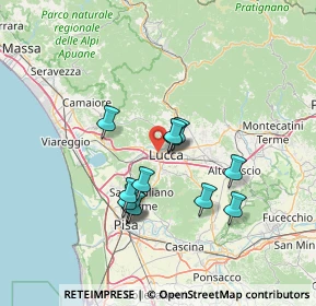 Mappa Viale Giacomo Puccini, 55100 Lucca LU, Italia (12.12231)
