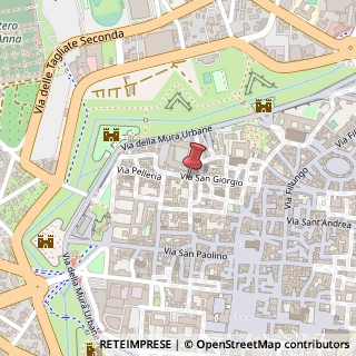 Mappa Via della Colombaia, 11, 55100 Lucca, Lucca (Toscana)