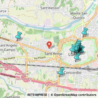 Mappa Via Enrico Pea, 55100 Lucca LU, Italia (1.27471)