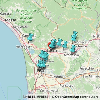 Mappa Via Enrico Pea, 55100 Lucca LU, Italia (10.98737)