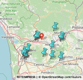 Mappa Via del Popolo, 55012 Capannori LU, Italia (14.22563)