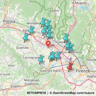 Mappa Via Aldo Moro, 59100 Prato PO, Italia (6.63867)