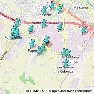 Mappa Via Aldo Moro, 59100 Prato PO, Italia (1.22)