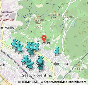 Mappa Via del Gavine, 50019 Sesto Fiorentino FI, Italia (1.158)