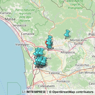 Mappa Via Minzoni Don Giovanni, 55100 Lucca LU, Italia (12.39824)