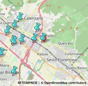 Mappa Via Vittorio Emanuele, 50019 Sesto Fiorentino FI, Italia (2.56091)