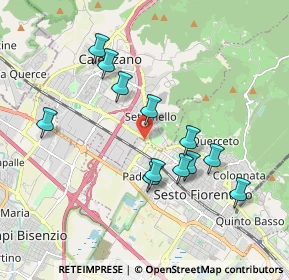 Mappa Via Vittorio Emanuele, 50019 Sesto Fiorentino FI, Italia (1.7775)