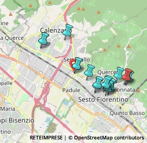 Mappa Via Vittorio Emanuele, 50019 Sesto Fiorentino FI, Italia (1.89588)