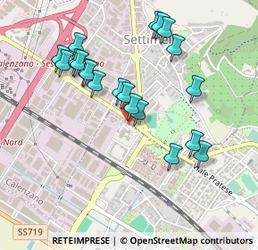 Mappa Via Vittorio Emanuele, 50019 Sesto Fiorentino FI, Italia (0.4745)