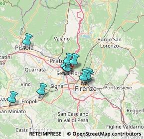 Mappa Via Vittorio Emanuele, 50019 Sesto Fiorentino FI, Italia (10.57)
