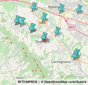 Mappa Via Torquato Tasso, 51039 Quarrata PT, Italia (4.73538)