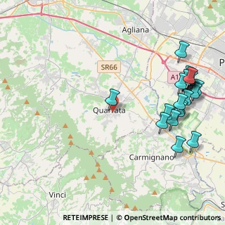 Mappa Via Torquato Tasso, 51039 Quarrata PT, Italia (5.3295)