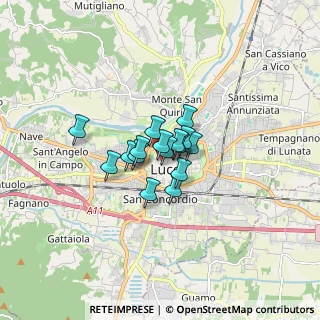 Mappa Via Delle Tagliate, 55100 Lucca LU, Italia (0.86063)