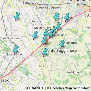 Mappa Via del Lavoro, 51013 Chiesina Uzzanese PT, Italia (1.67385)