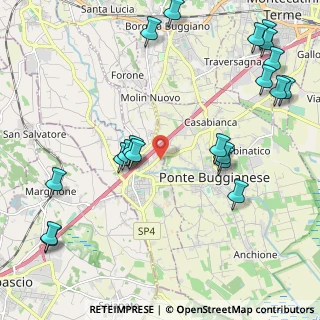 Mappa Via del Lavoro, 51013 Chiesina Uzzanese PT, Italia (2.767)