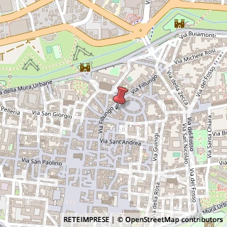 Mappa Via fillungo, 55100 Lucca, Lucca (Toscana)