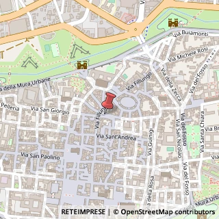 Mappa Via Antonio Mordini, 8/10, 55100 Lucca, Lucca (Toscana)