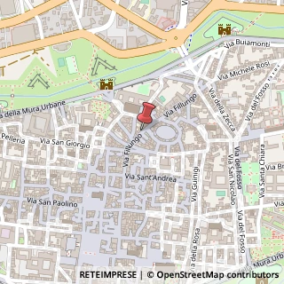 Mappa Via Fillungo, 153, 55100 Lucca, Lucca (Toscana)