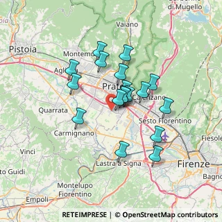 Mappa Via Lille, 59100 Prato PO, Italia (5.73444)