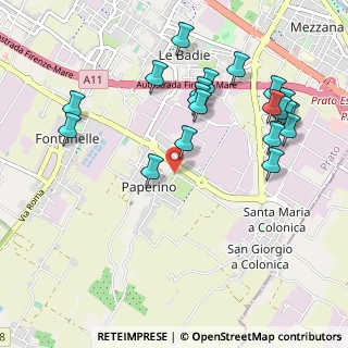 Mappa Via Lille, 59100 Prato PO, Italia (1.147)
