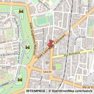 Mappa Viale Castruccio Castracani, 256, 55100 Lucca, Lucca (Toscana)