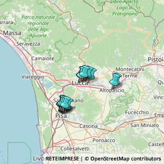 Mappa Via dei Filatori, 55100 Lucca LU, Italia (12.108)