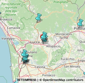 Mappa Via Cardinale Alfredo Pacini, 55012 Capannori LU, Italia (20.99385)